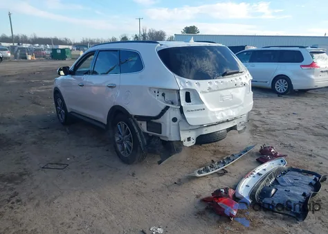 2017 Hyundai Santa Fe Se from USA, damaged, VIN KM8SM4HFXHU170556